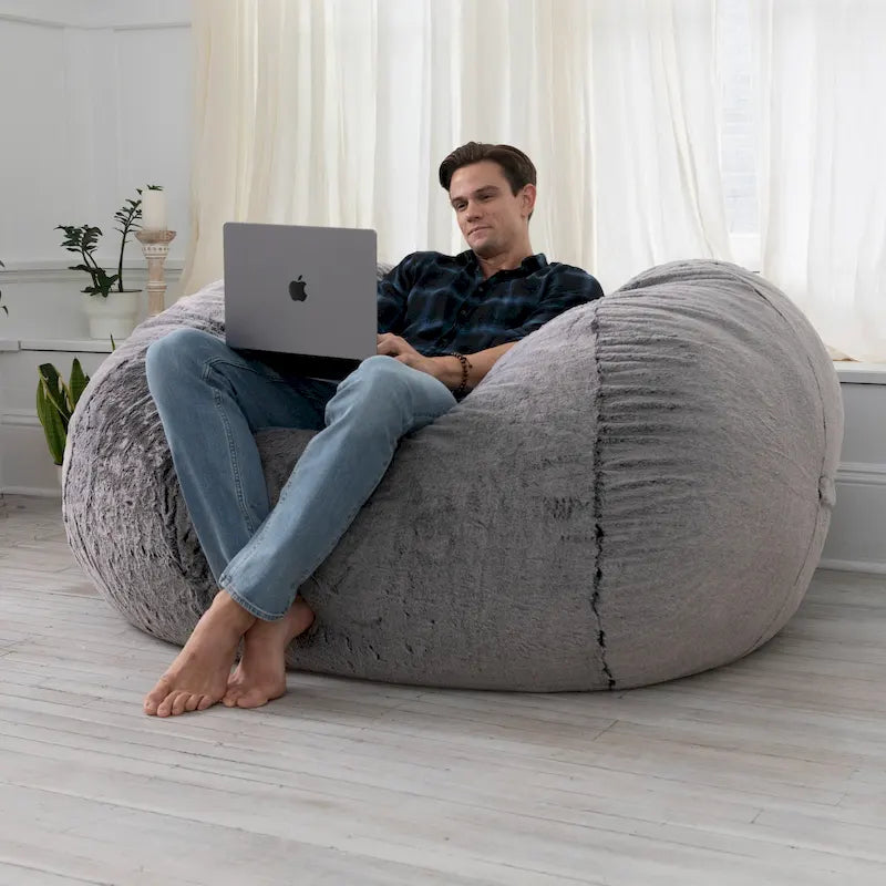 6 Foot Bean Bag, Loveseat, Sofa & Lounger
