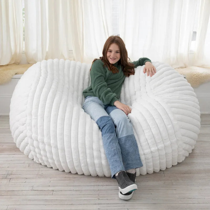 6 Foot Bean Bag, Loveseat, Sofa & Lounger