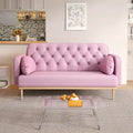 Loveseat sofa with tulip pattern